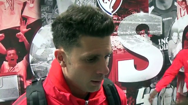 Réaction de Thiago MOTTA en zone mixte après LOSC-PSG (0-1) 1/2 Coupe de la Ligue