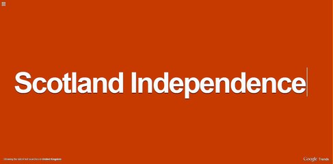 Friday, September 19, 2014 - Hot Searches in Google United Kingdom