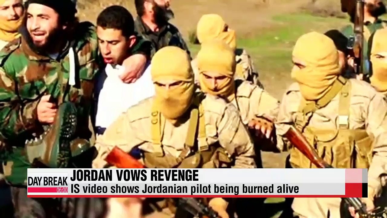 Islamic State video appears to show Jordanian pilot being burned alive