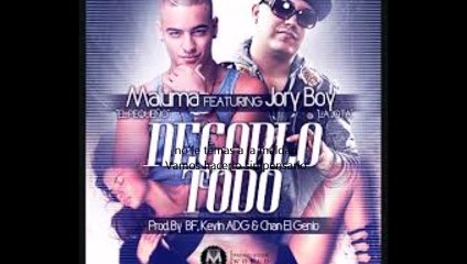 Maluma Ft Jory - Negarlo Todo