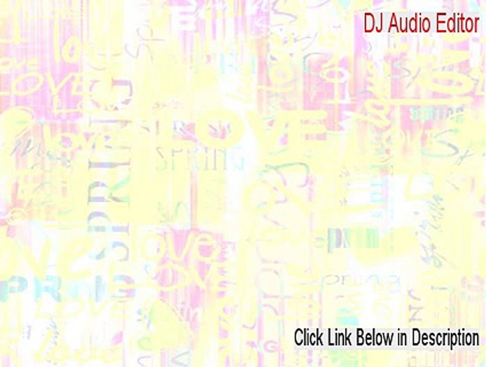 DJ Audio Editor Serial [Download Now]