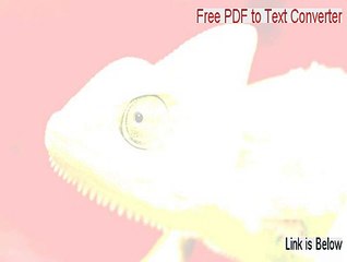 Free PDF to Text Converter Full (Risk Free Download)