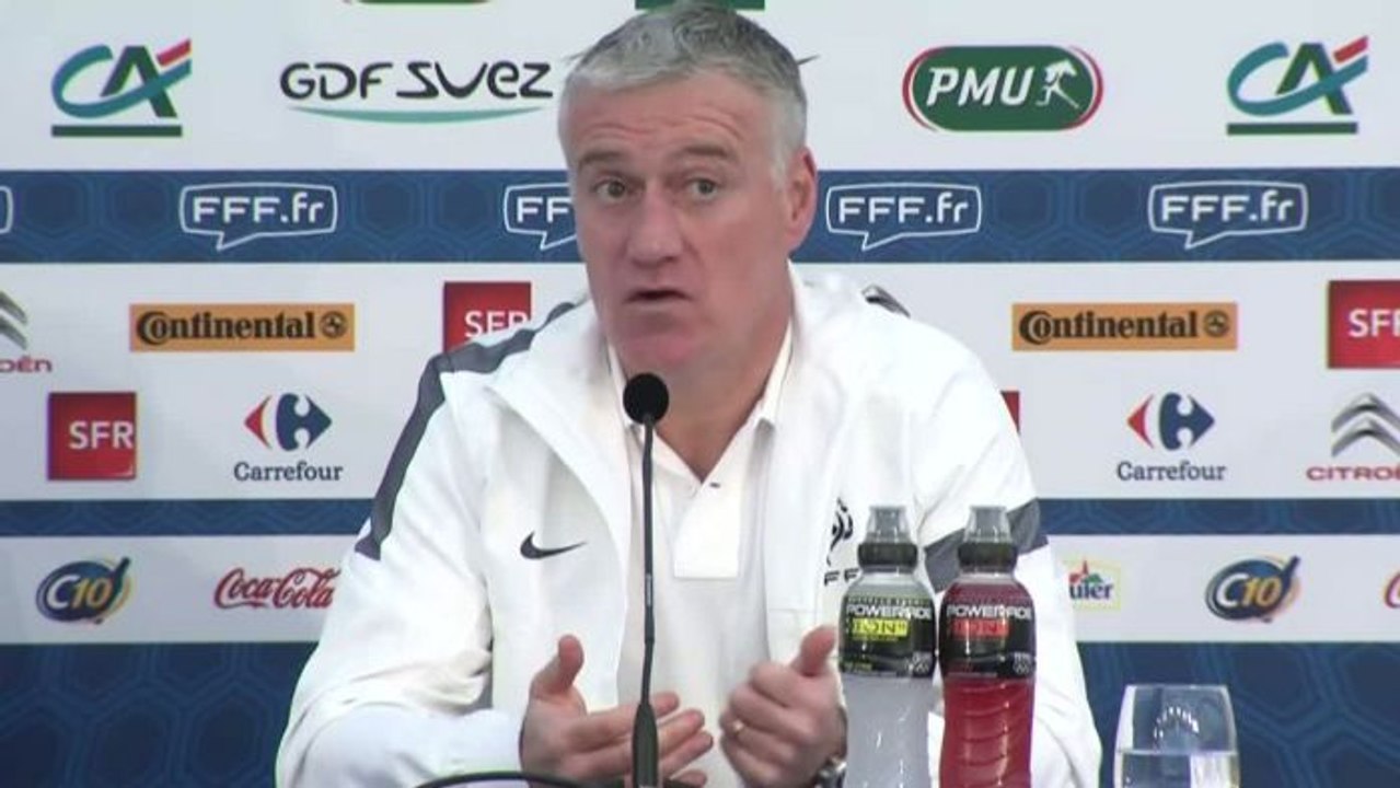 Foot - EDF : Deschamps, "ne pas s'endormir"