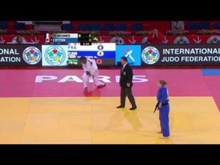 Judo - T. de Paris : Tcheuméo s'arrête