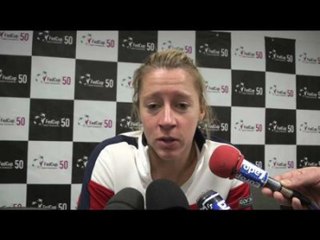 Tennis - Fed Cup : Parmentier, «On n'a pas à rougir»