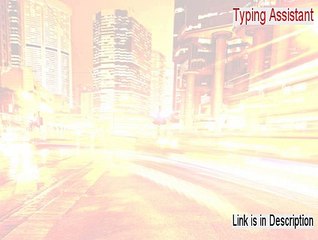 Typing Assistant (English) Download Free - Download Here 2015