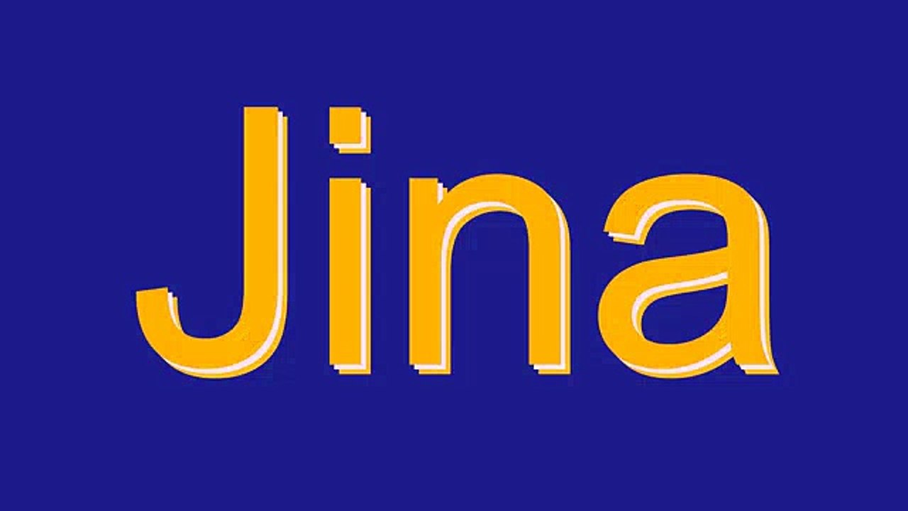 How to Pronounce Jina