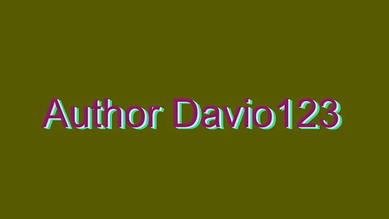 How to Pronounce Author Davio123