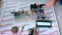Tutorial for Arduino ▶24 Ultrasonic Distance Display ISD1820 Voice Alarm System