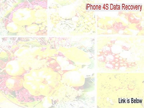 iPhone 4S Data Recovery Serial - Legit Download (2015)