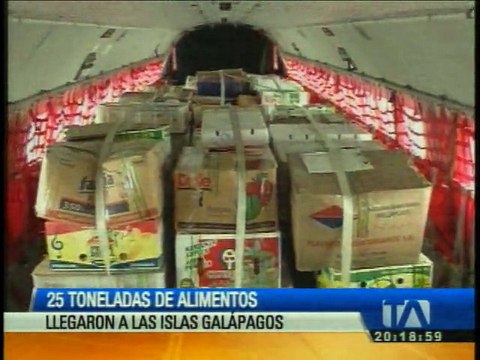 Víveres para Galápagos
