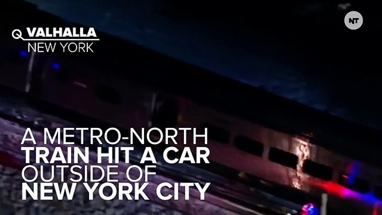Metro North Train Crashes With Car; Multiple Injuries Reported
