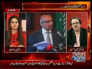 Who referred Chaudhry Muhammad Sarwar for Governorship  Dr. Shahid Masood Telling
