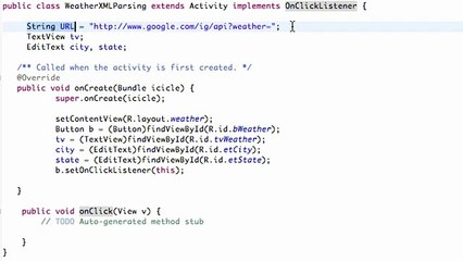 Android Application Development - 154 - Setting up XML Parsing Project