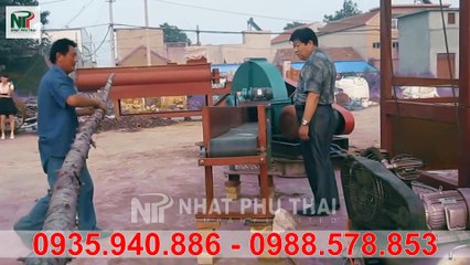 Máy Băm Gỗ Từ Cây Thành Dăm