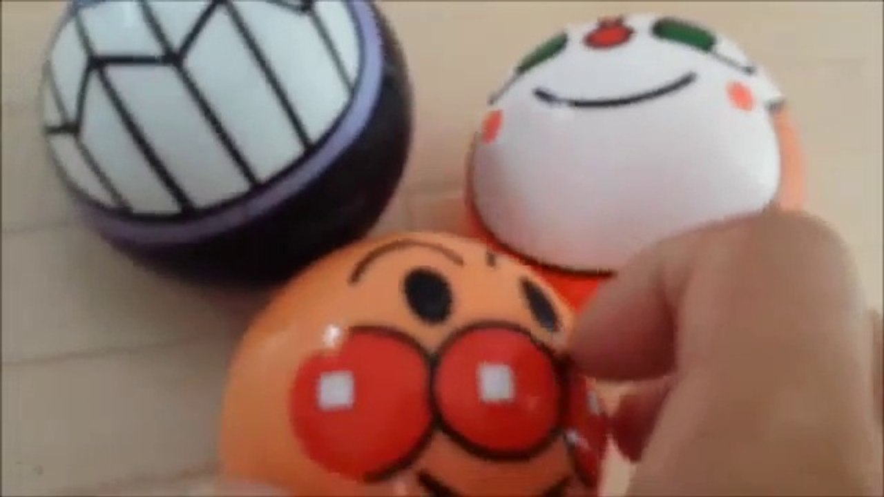 アンパンマン アニメ おもちゃボールたち （アンパンマン・ドキンちゃん・バイキンマン） 動画...