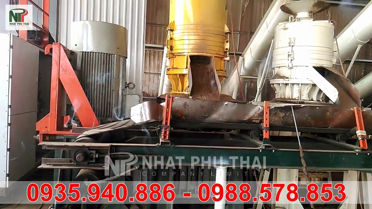 Máy Ép Viên Nén Wood Pellet Khuôn Phẳng