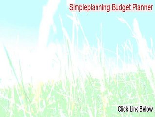 Simpleplanning Budget Planner Key Gen [Download Here 2015]
