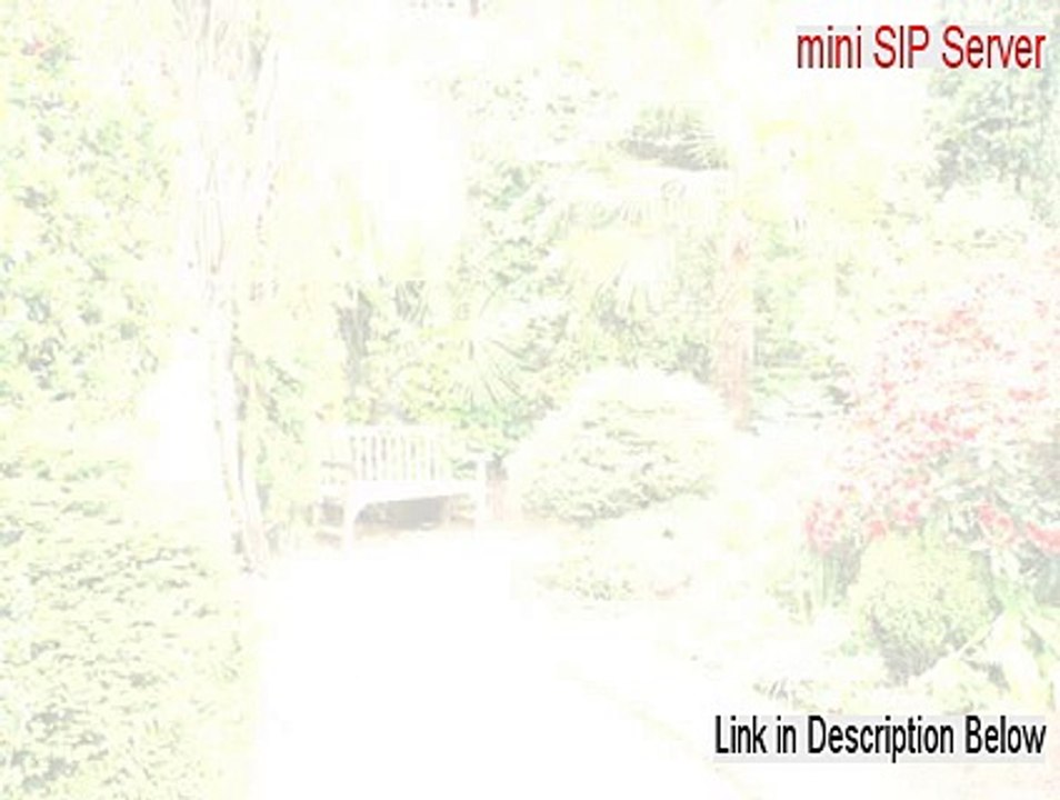 mini SIP Server (20 clients) Cracked [mini sip server key 2015] - video ...