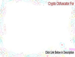 Crypto Obfuscator For .Net Key Gen - Legit Download (2015)