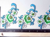 wholesale flower patches embroidered appliques
