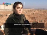 Kobani'den yaşamını yitiren YPG/YPJ'liler için mezarlık yapıldı