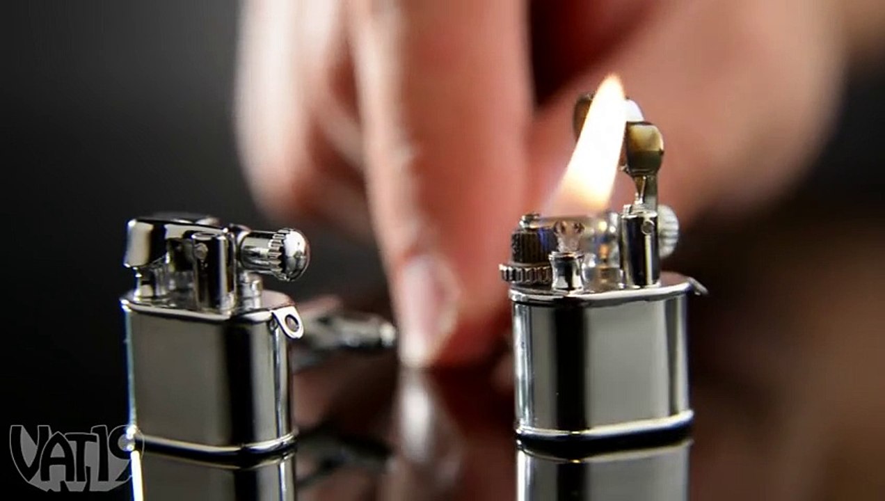 Chrome Lighter Cufflinks