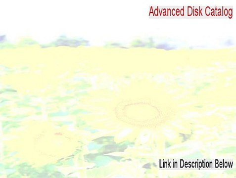 Advanced Disk Catalog Serial - Download Here (2015)