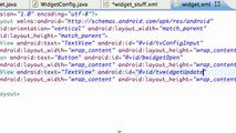 Android Application Development - 162 - Basic Widget Design
