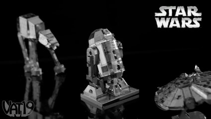 Star Wars 3D Metal Models