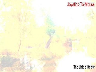 Joystick-To-Mouse Keygen - Instant Download 2015