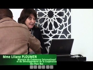 Liliane Ploumen - Ministre du Commerce International (Pays-Bas) - Table ronde Maroco-Hollandaise - Gestion et valorisation des déchets