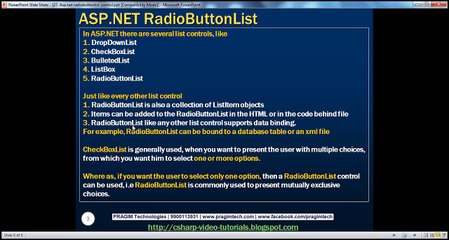 Aspnet-radiobuttonlist-control-Step-by-Step-Lesson-27
