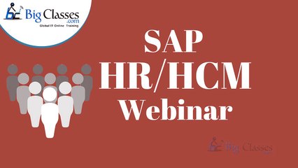 SAP HR / HCM Online Training | SAP HR Training Videos