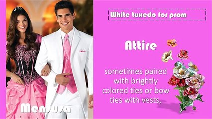 White Tuxedo for Prom - MensUSA