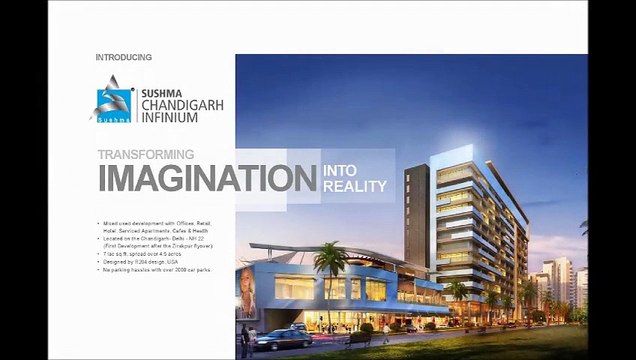 ATELIER SERVICED APARTMENTS AT SUSHMA INFINIUM ZIRAKPUR COMING SOON