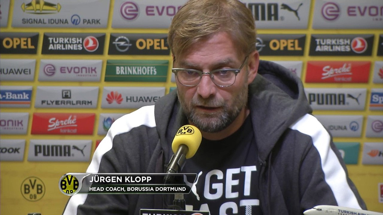 Klopp: "so scheiße kann's nicht gewesen sein"