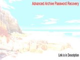 Advanced Archive Password Recovery Keygen [advanced archive password recovery 4.54 registration code 2015]