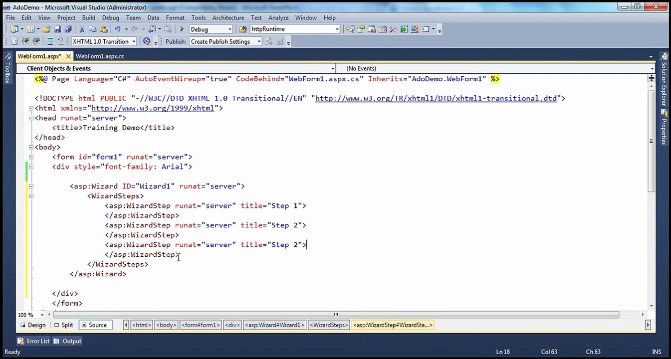 Active-Server-Pages-Asp-Aspnet-Wizard-control-events-Step-By-Step-Lesson-38