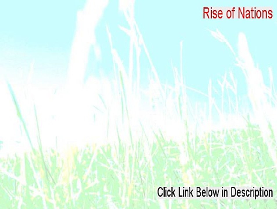 Rise of Nations: Rise of Legends Keygen [Instant Download]
