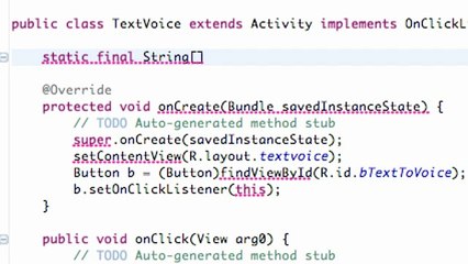 Android Application Development - 187 - Text to Speech