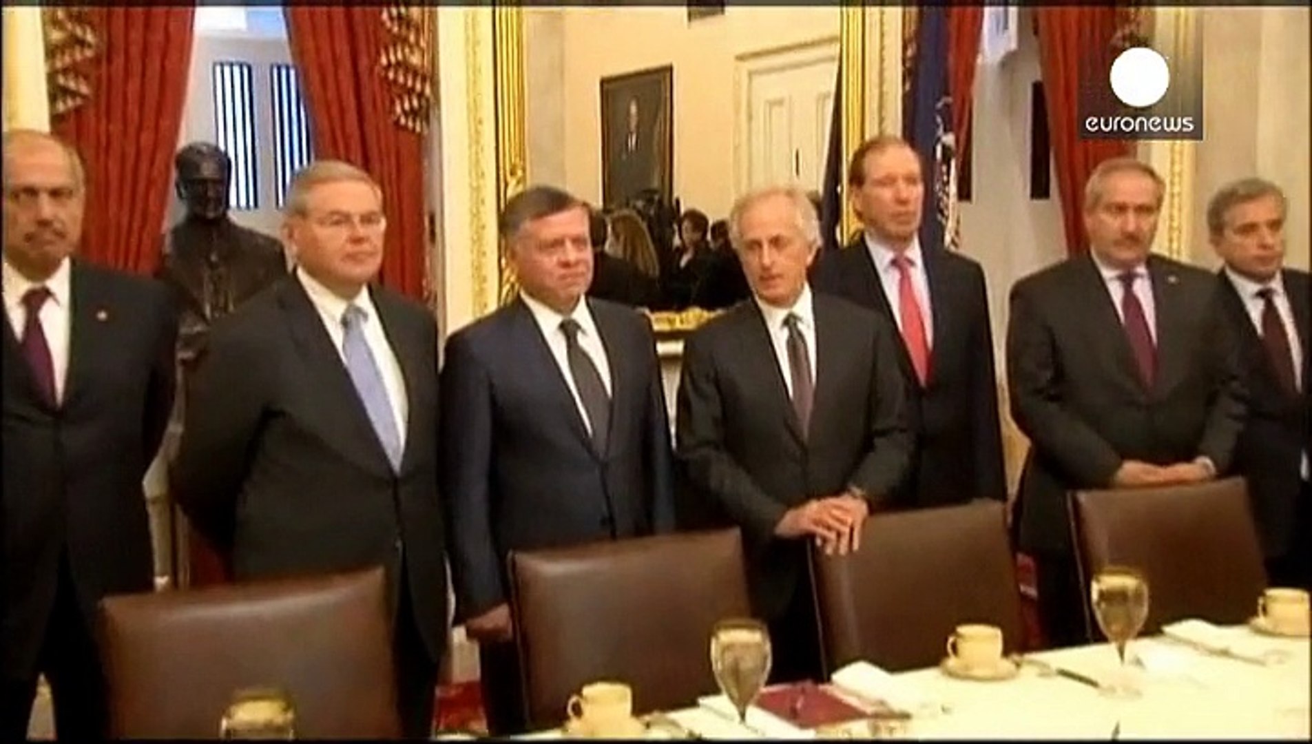 ⁣Йорданія: король Абдалла перервав візит до США через страту пілота