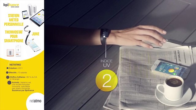 June : le bijou bracelet connecté anti-coup de soleil