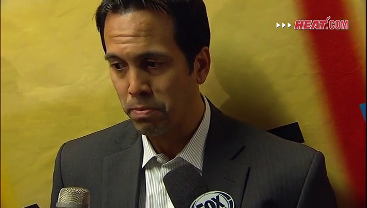 Erik Spoelstra Postgame Interview   Heat vs Celtics   February 01, 2015   NBA 2014-15 Season