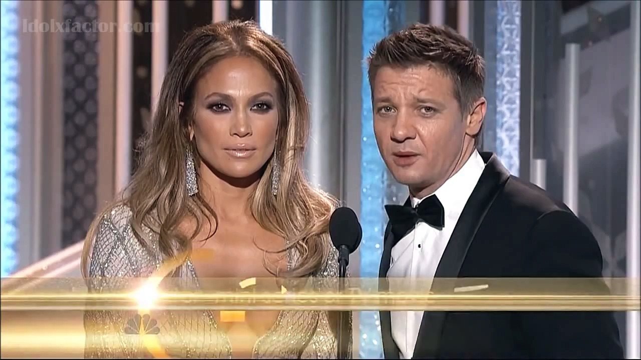 Jennifer Lopez & Jeremy Renner - You Got The Globes Too;) 2015