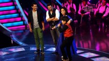 Varun and Yami at Sa Re Ga Ma Pa Li l Champs Best Moments