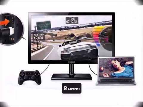 Samsung 21.5-Inch HDTV LED Monitor (T22C350ND)