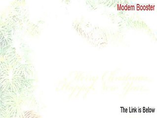 Modem Booster Download (modem booster 8 crack 2015)