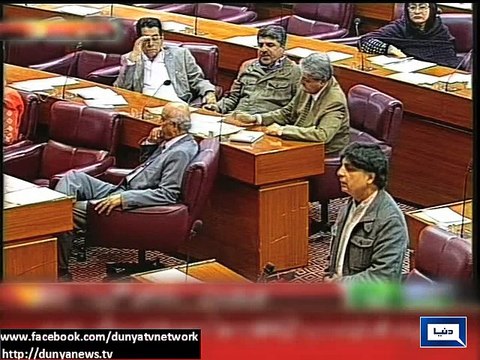 Dunya news- Provincial govt liable for Shikarpur incident: Nisar