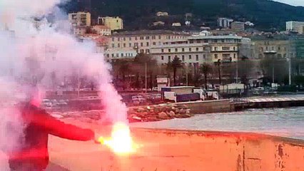 Les supporters bastiais en route pour Monaco